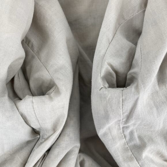 Suzie Winkle Paris Womens Cream Blue Black Striped Jacket Blazer Size 38 - Picture 15 of 16